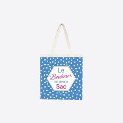 Tote bag "Bonheur"
