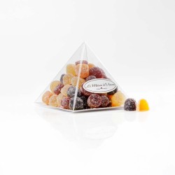 Pyramide de pâtes de fruits assorties