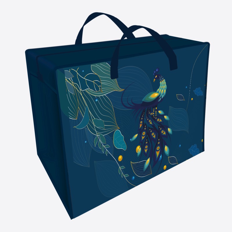 Sac de rangement "Paon"